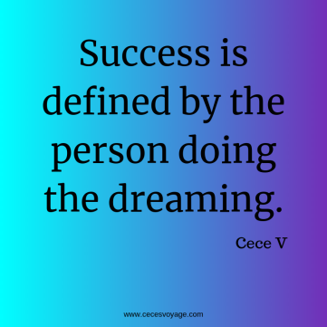 Success is defined by